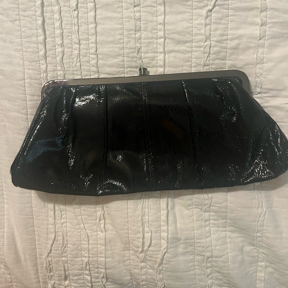 Chic Black Patent Leather HOBO shoulder bag - Picture 14 of 15